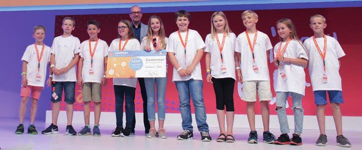 1. Platz beim Ideenfang Spannend wurde es am 17. Juni 2017 für das Robotics-Team von der Grundschule in Glane. Sie haben am Wettbewerb Ideenfang der Ideen- Expo in Hannover teilgenommen.