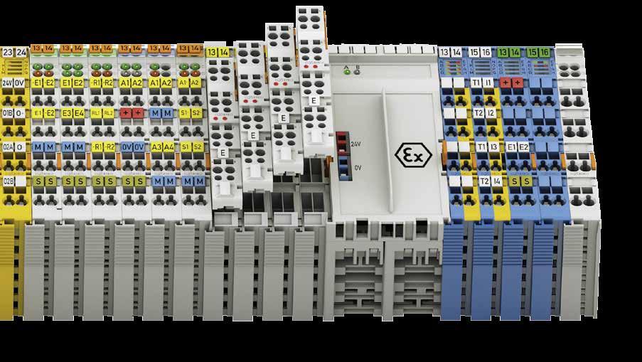 Steckbare Anschluss ebene Kompatibel zur Serie 750 erlauben I/O-Module der Serie 753, durch die abnehmbare Verdrahtungsebene, einen Modultausch ohne Eingriff in die Verdrahtung.