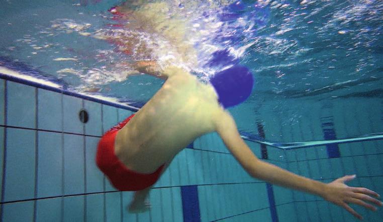 schlagschwimmen Distanz Fokus: Kontinuierliche Bewegungen ohne Pause