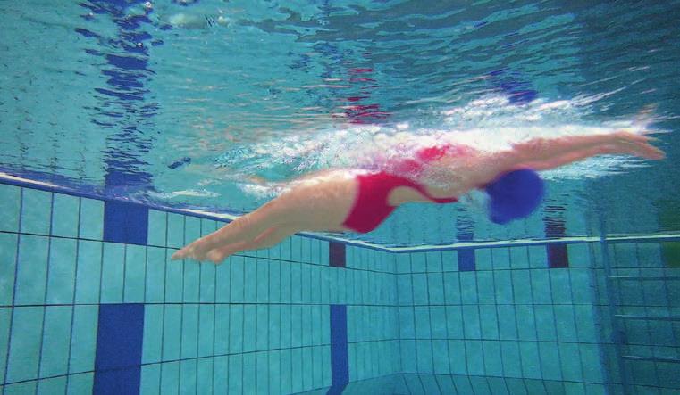 Keine Zeitbeschränkung Fokus: Regelkonforme Schwimmtechniken Distanz Start kraul.