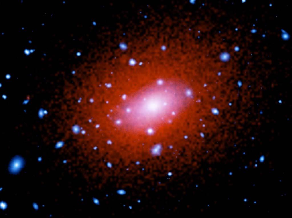 Galaxienhaufen Abell 2029 (Optisch & RöntgenR öntgen)