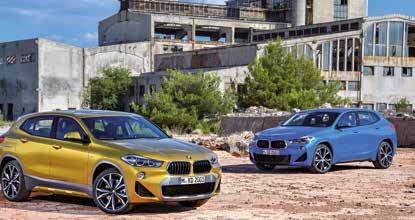 Egal von welcher Seite man ihn ansieht: Der BMW X2 präsentiert sich immer in Bestform.