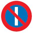 13c. WECHSELSEITIGES PARKVERBOT Dieses Zeichen zeigt an, dass auf der Straßenseite, auf der dieses Zeichen angebracht ist, das Parken an ungeraden Tagen verboten ist.