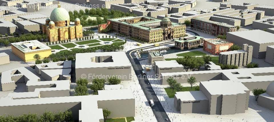National-Erinnerung: Berlin (BRD), Aufbau des Stadtschlosses