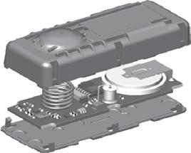 PD-55-000 Produkt Daten Drucksensor (0.0007) 6 5 4 (Darstellung ohne Sensorrahmen) 3 ) Gehäuse Besteht aus zwei Kunststoffteilen in Leichtbauweise. ) Batterie Lithium-Ionen-Batterie.