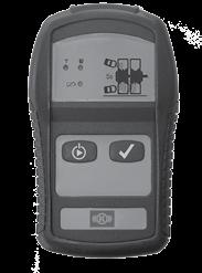 Batteriestatus Identifikation neuer Sensor ID s und deren Programmierung in den Receiver Höhenunterschiedkompensation Einbinden neuer Features über Software-update Service-Einheit