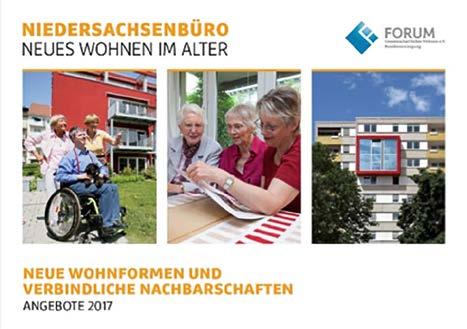 Neue Arbeitshilfen des Niedersachsenbüros: Die Broschüre Selbstbestimmt Wohnen im Alter auch für Menschen mit Behinderungen enthält einen Überblick über das Wohnen älterer Menschen mit Behinderungen,