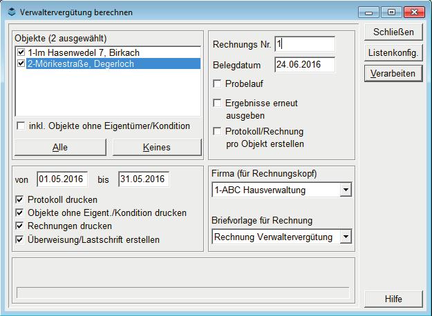 Verwaltervergütung (1/2) Das Erweiterungsprogramm Verwaltervergütung ermöglicht es dem treuhänderischen Verwalter, seine Verwaltervergütung gegenüber dem Eigentümer einer Mietanlage oder einer