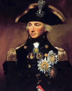 Wellesly hatte Vizeadmiral Horatio Nelson getroffen, doch der verwandelte sich, nachdem er erfahren hatte, mit wem er es zu tun hatte, in ei - nen völlig anderen Menschen.