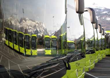 LIEmobil Geschäftsbericht 2012 21 Emissionsentwicklung bessere umweltbilanz mit neuen Fahrzeugen Mit der Erneuerung von rund 2/3 der Busflotte konnte deren Gesamtemissionen weiter gesenkt werden.