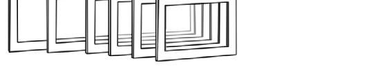 Alu-Rahmentür / Klarglas inkl. Rückwand Alurahmen 2 cm breit Klarglas Nur mit Pushbeschlag möglich.