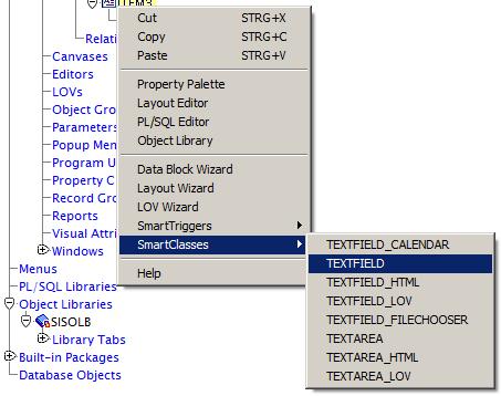 Technischer Überblick Komponenten für Entwickler Object Library Sammlung von Object Classes Typgebundene Sammlung von Properties Zuweisung einer ObjectClass an ein Forms-Objekt