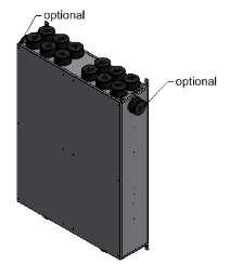 5 KL Box (VAV Schalldämm- Verteilerbox 2 x DN125 und 12 oder 14 x DN75) KL-Box 125-2-75-14 (VAV Schalldämm- Verteilerbox 2 x DN125 und 12 oder 14 x DN75) Volumenstromregelbox KL-Box 125-2-75-14