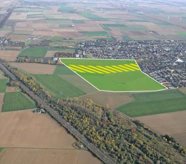 Buir Golzheim An der Elle (Nord) Auf der Heide P&R-Parkplatz S-Bahn Naherholungsgebiet Steinweg