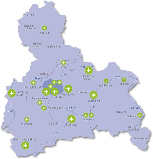 kbo: Kliniken des Bezirks Oberbayern Kommunalunternehmen 5.500 Mitarbeiter fast 80.