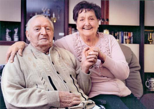 Margret und Willi Schönwälder vom Kgv. Horsthausen feierten Eiserne Hochzeit 60 Jahre Ehe. Überall, wo es galt, Vereinsharmonie zu unterstützen, waren die beiden in vorderster Front dabei.