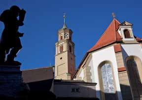 Im Karmelitenkloster hielt sich der Reformator 1518 auf Martin Luther und die Kirche St.