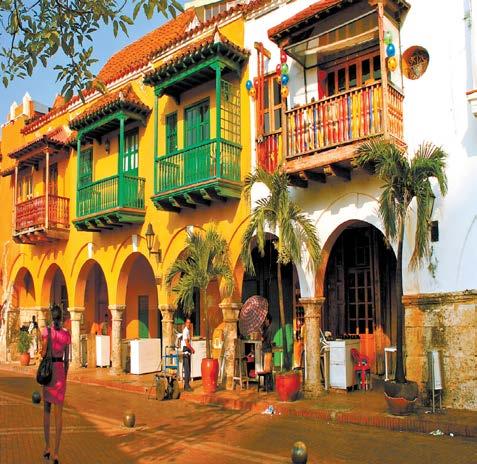 Cartagena, Kolumbien Cartagena de Indias Kolumbiens stolze alte Hafenstadt am Karibischen Meer.