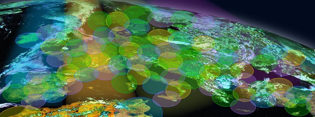 der Aufbau des Eutelsat tooway Netzes speziell auf Internetverkehr ausgerichtet: Das