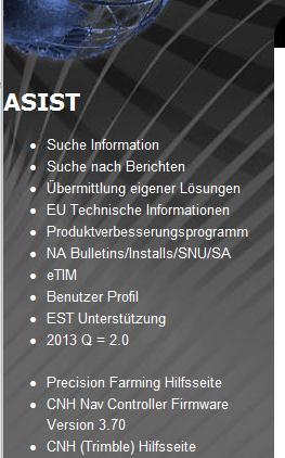) [screening by plant] - Der technische Kundendienst in Heilbronn kann dann daraus sogenannte KO s schreiben, das heißt, die Datenbank mit fertigen Lösung füttern - ASIST lebt
