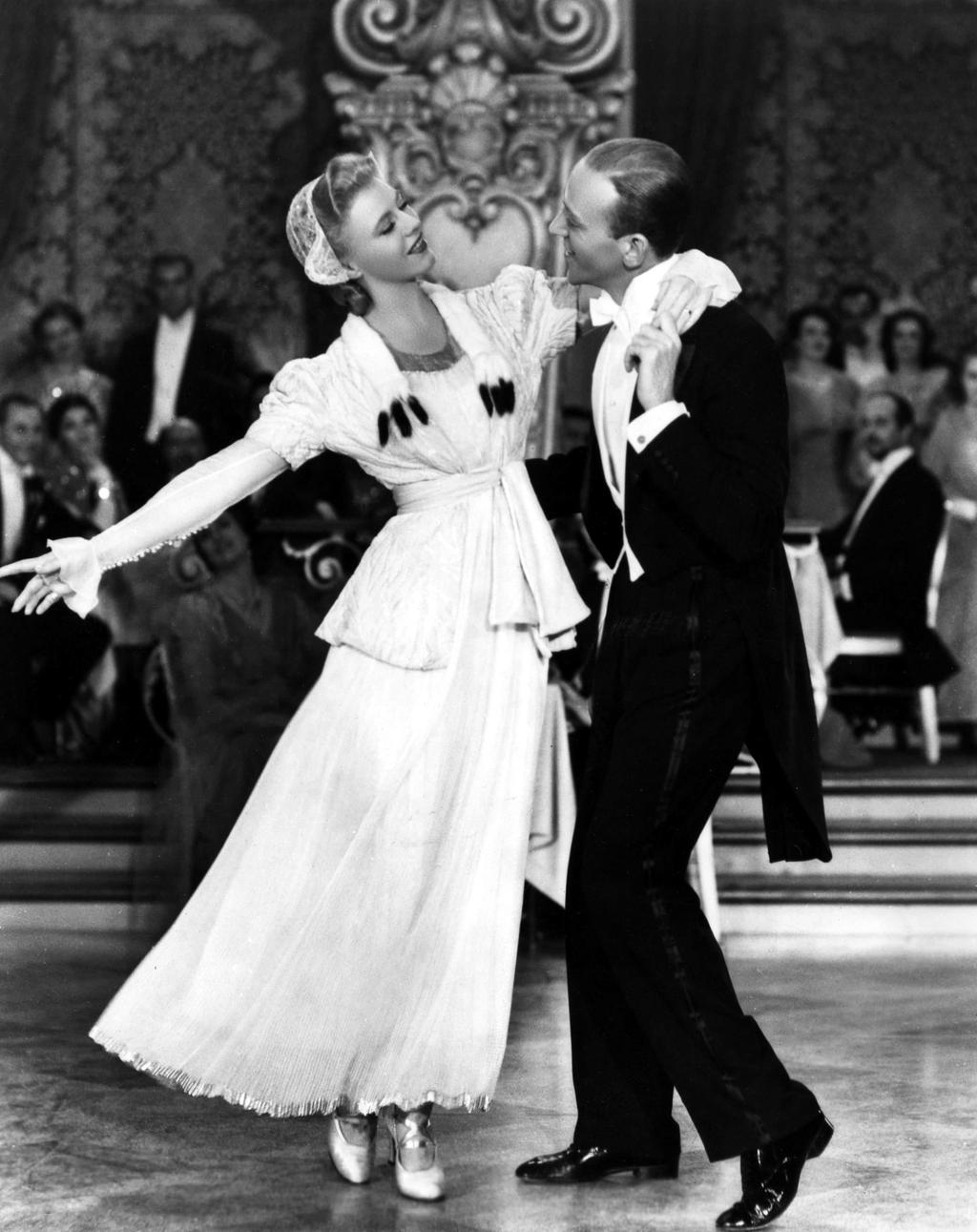 Ginger Rogers Fred Astaire Jerome Kern, der einer der bekanntesten Broadway-Musical-Komponisten war, schrieb die Filmmusik zu