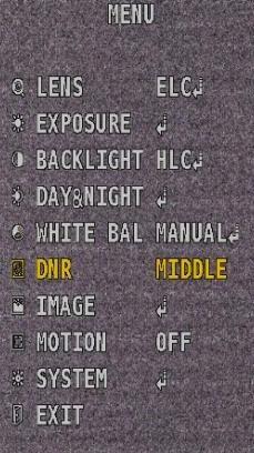 Weitere Einstellungen: IR LED: Sie können die IR LED ein-oder ausschalten (bei dieser Kamera nicht möglich) Anti Sat.: Hier nehmen Sie Einstellungen gegen eine Übersättigung vor.