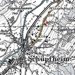 1.11 Schüpfheim, Chlosterbüel Messergebnisse 27 Kategorie gem. «in-luft»: 6b Höhentyp: Voralpin Siedlungsgrösse: 39 Ew Verkehr, DTV (%LKW): 5 (?