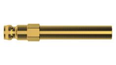 Temperier-Schnellverschlusskupplungen Steckermaß 9 mm Serie ESHM N 6 9 mm Steckprofil in Originalgröße Stecknippel mit geradem Innengewinde ohne Absperrventil Gewindeanschluss 1 2 urchgang Gewicht
