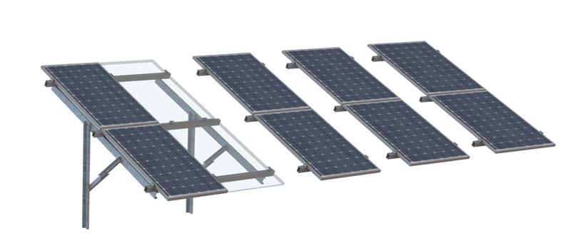 Application: Ground mount, off-grid and on-grid systems Wind / snow load: Up to snow load zone 2 / up to wind load zone 2 Module