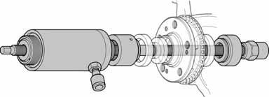Aufnahme-Ø für Spannmutter oder Druckspindel: 20 mm KL-009-800 K KL-009-800 K Hydraulischer Antriebs