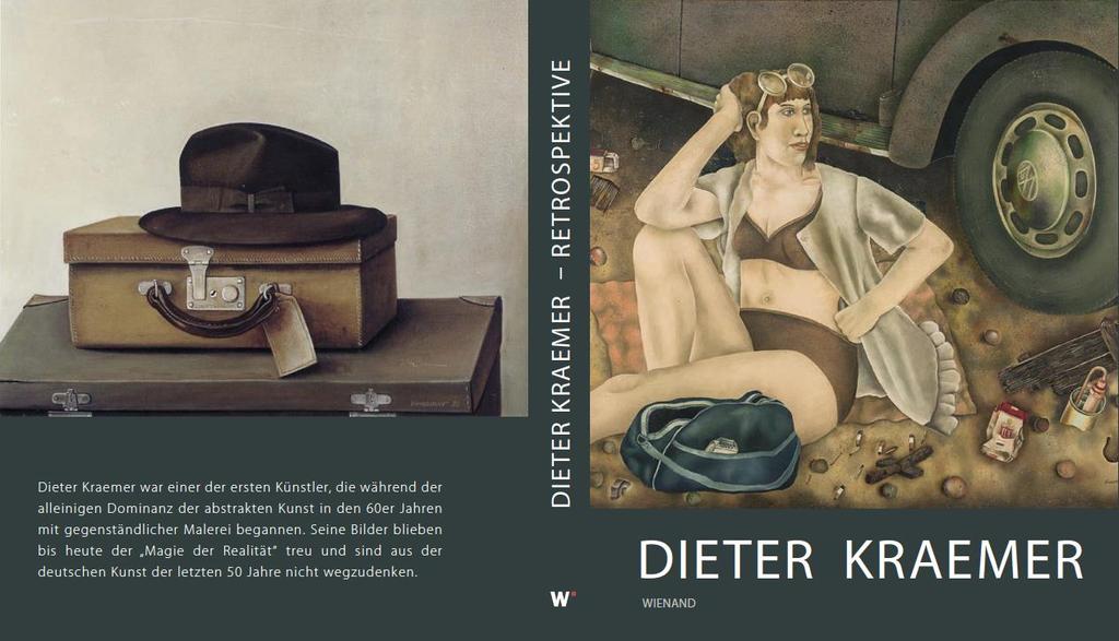 Publikation 6 Zu der Ausstellung Dieter Kraemer: Malerei erscheint ein Katalog von 160 Seiten.