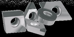 Unbeschichtete N01 N10 gelötete PKD Sorte für die Feinbearbeitung von Aluminiumlegierungen unter 12 % Si, Verbundwerkstoffen, Kupfer/Magnesium und deren Legierungen.