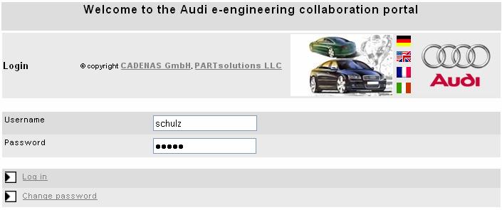 4.2 AUDI-Lieferantenportal Einfacher Zugriff