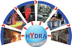 Dabei bietet HYDRA for Metals ein optimales Mischungsverhältnis aus Standard- und spezifischen Funktionen.
