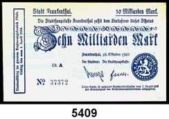 1a... fast kassenfrisch 12,- 5408 - Gemeinde 10 und 50 Pfennig o.d.(1917) G E 21.
