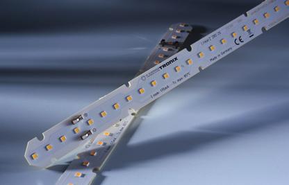Durch die hochwertigen -LEDs im 3-Step-MacAdam-Binning leuchtet die LinearZ gleichmäßig und homogen.