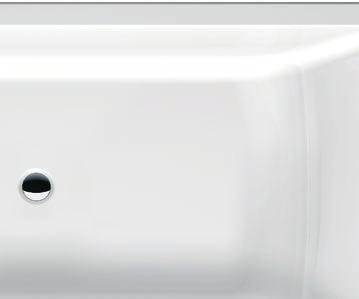The MEMO central drain rectangular bathtubs are available in dimensions of 1 x mm and 1 x mm.