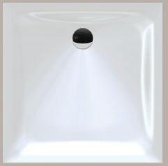 mm 50 mm Duschwanne Rechteck weiß Rectangular shower tray white 1 x x 35 mm Sondergrößen schneidbar 100 mm 100 mm