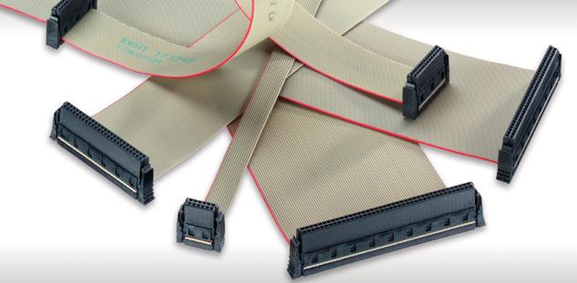 KABELKONFEKTIONEN KABELTYPEN PVC Standard Standard Flachbandleitung mit PVC Isolierung AWG 30/7 gute Abrieb- und Schnittfestigkeit Betriebstemperatur: -20 C bis +105 C (ruhend) TPE-S TPE-O