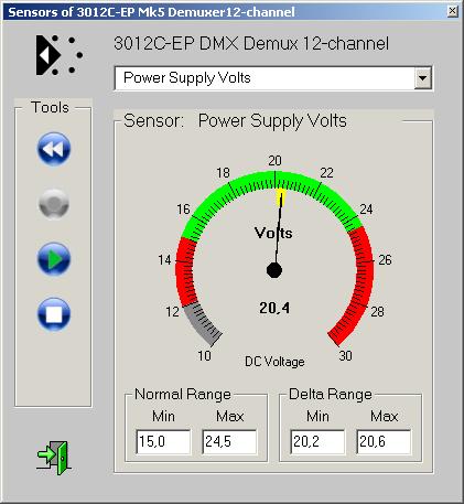 ..-10V Anzahl der Inbetriebnahmen (nur Auslesen möglich) Anzahl der Betriebsstunden (nur Auslesen möglich) WICHTIGER HINWEIS: Einstellungen über DIP-Schalter (z.b. für DMX HOLD etc.