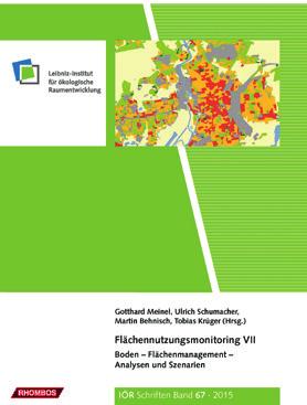 Flächennutzungsmonitoring VII Boden Flächenmanagement Analysen und Szenarien IÖR Schriften Band 67 2015 ISBN: 978-3-944101-67-5 Entwicklung der Flächenbelegung von Ernährungsgütern tierischen