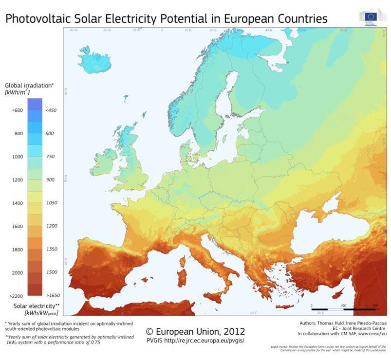 Seite 12 Photovoltaik Technologien und Potenzial Kumulierte PV-Nennleistung EU27 (MWp) 73.451 68.877 52.126 29.828 16.103 10.376 4.941 3.149 2.