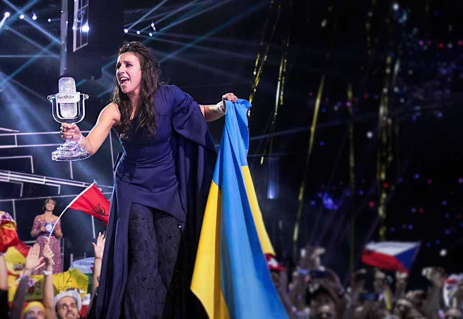 000 Besuchern unter dem Motto»Celebrate Diversity«(»Vielfalt feiern«) vom ukrainischen Fernsehen Nazionalna Telekompanija Ukrajiny (NTU) übertragen und damit zum zweiten Mal nach 2005.