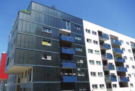 Halbjahresbericht 2015 Das im Jahr 2003 errichtete Mietwohnhaus in der Seitenberggasse liegt im 16. Wiener Gemeindebezirk. Es verfügt über 201 Wohnungen und 226 Tiefgaragenstellplätzen.
