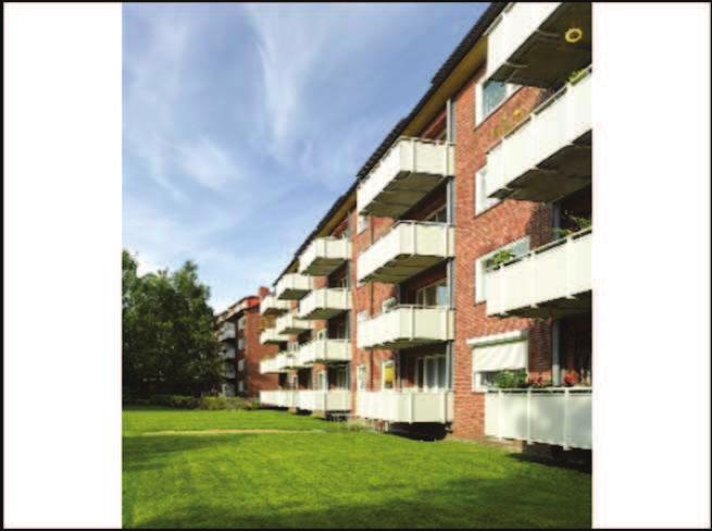 Halbjahresbericht 2015 Das gegenständliche Objekt liegt im Bezirk Hamburg-Nord im Stadtteil Barmbek-Süd. Die fünfgeschossige Wohnanlage besteht aus 2 Baukörpern.