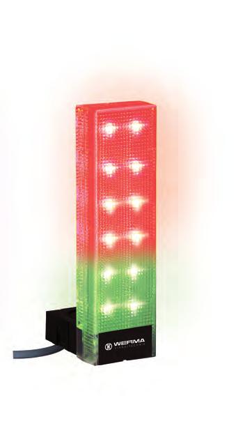 690 VarioSIGN - RGY VarioSIGN Deutsches Gebrauchsmuster erteilt LED-Signalsäule mit Dauerlicht in rot, gelb und grün Komplette Ausleuchtung des