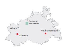 Regionales IQ -Netzwerk Mecklenburg-Vorpommern Servicestellen IQ in drei Regionen (Westmecklenburg, Mittleres Mecklenburg und MSV) 1.