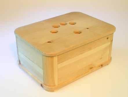 brotdose»zirmbox - L«Brotaufbewahrungsbox mit Deckel. Aus heimischer Zirbe - für eine optimale Lagerung von Brot und Gebäck.