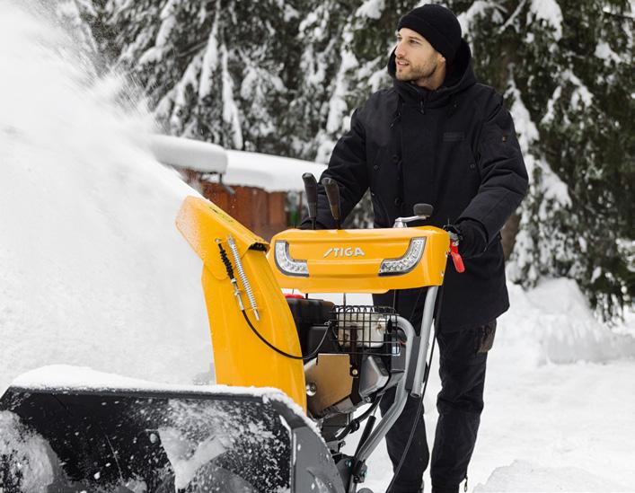 Schneefräse Schneefräse Der Schnee kann kommen! Ein strenger Winter hat in Schweden und auch in Österreich Tradition!