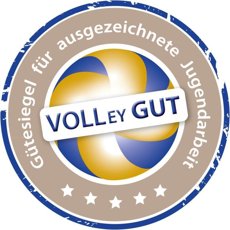 Antrag auf Verleihung des Gütesiegels VOLLEY GUT IDEE Mit dem Gütesiegel VOLLEY GUT zeichnet die Deutsche Volleyball-Jugend Volleyball- Vereine und -Abteilungen aus, die nachweislich in qualifizierte